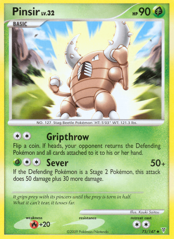 Pinsir [Reverse Holo]