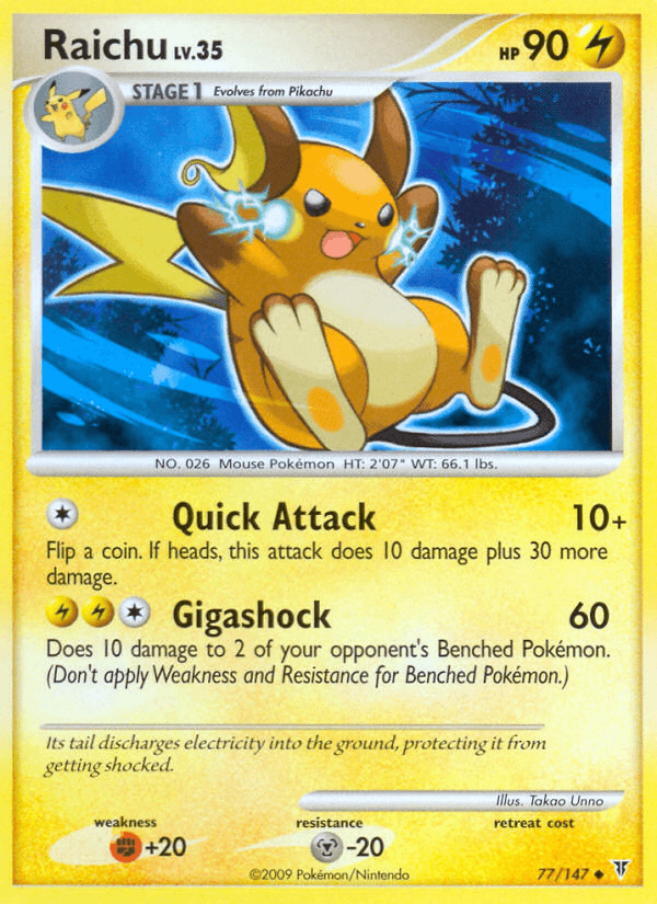 Raichu [Reverse Holo]