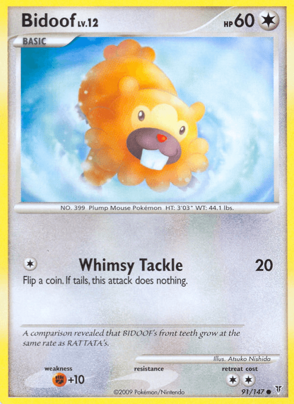 Bidoof [Reverse Holo]