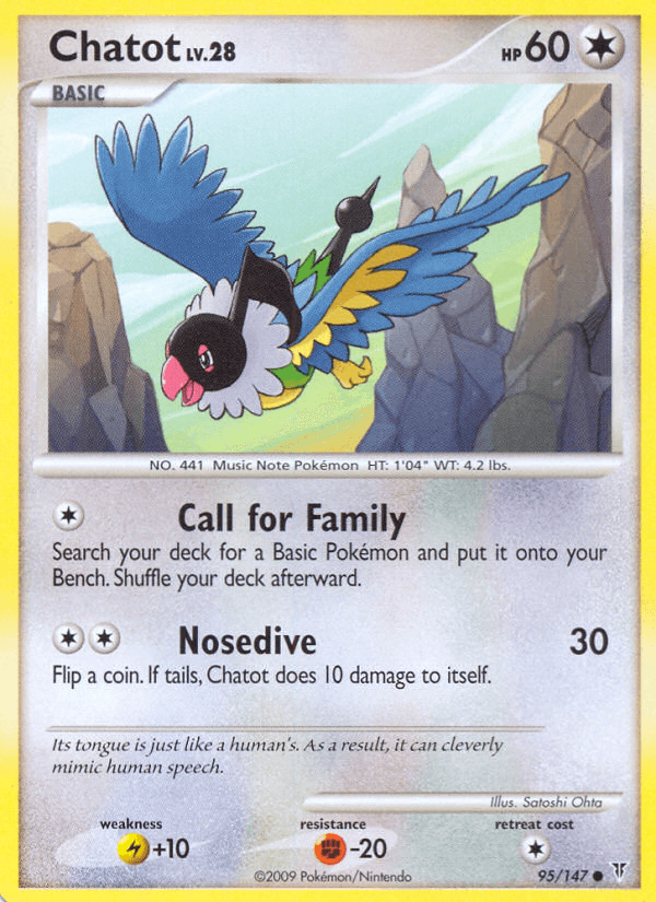 Chatot [Reverse Holo]