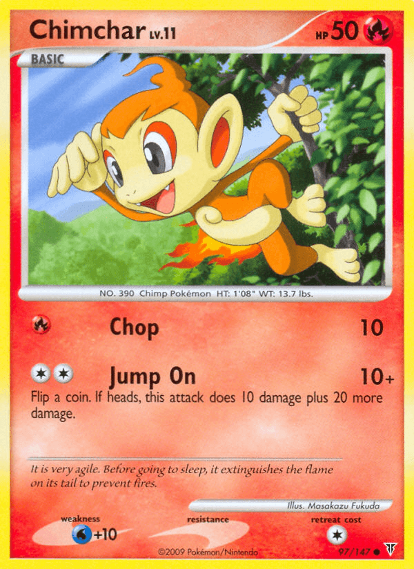 Chimchar [Reverse Holo]