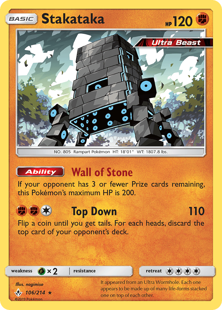 Stakataka [Reverse Holo]