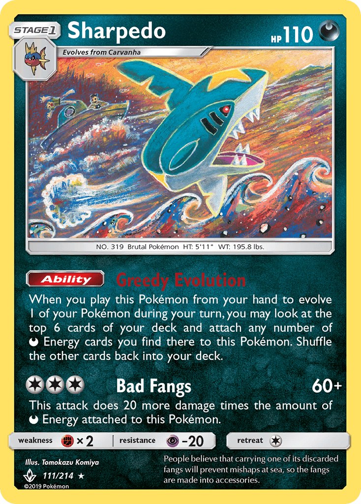 Sharpedo [Reverse Holo]