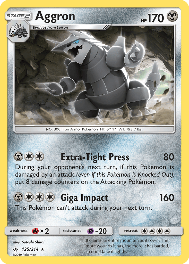 Aggron [Reverse Holo]