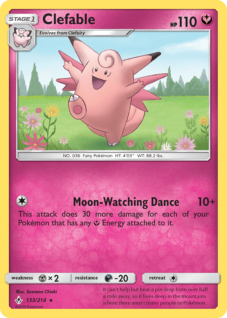 Clefable [Reverse Holo]