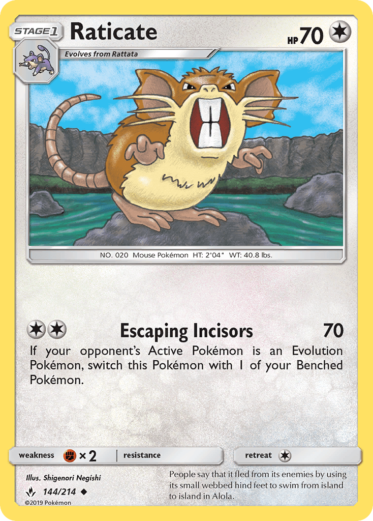 Raticate [Reverse Holo]