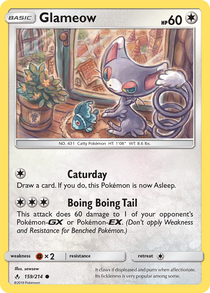 Glameow [Reverse Holo]