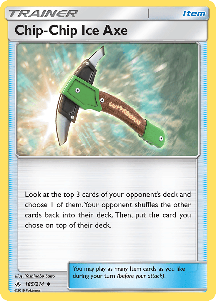 Chip-Chip Ice Axe [Reverse Holo]
