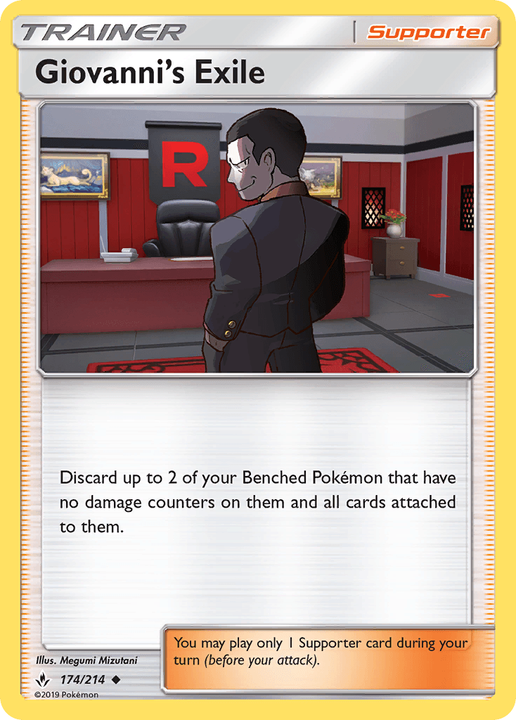 Giovanni's Exile [Reverse Holo]