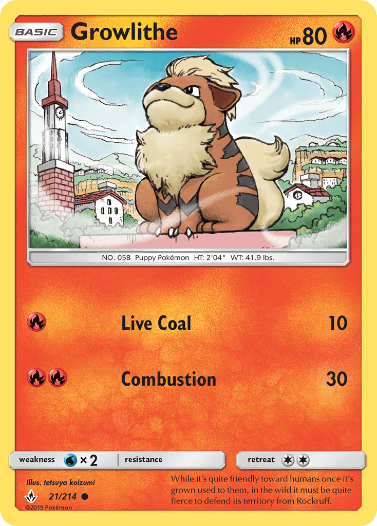 Growlithe [Reverse Holo]