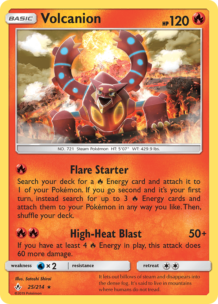 Volcanion [Reverse Holo]