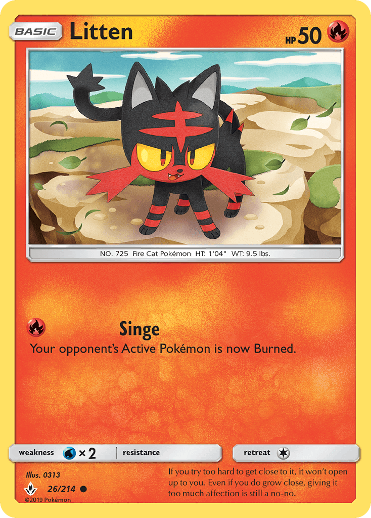 Litten [Reverse Holo]
