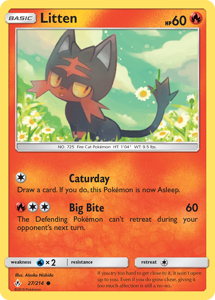 Litten [Reverse Holo]