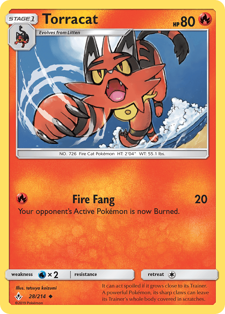 Torracat [Reverse Holo]