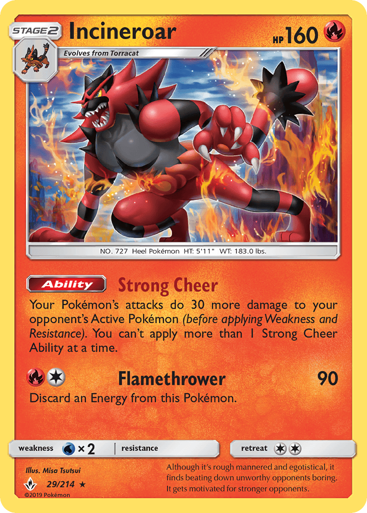 Incineroar [Reverse Holo]