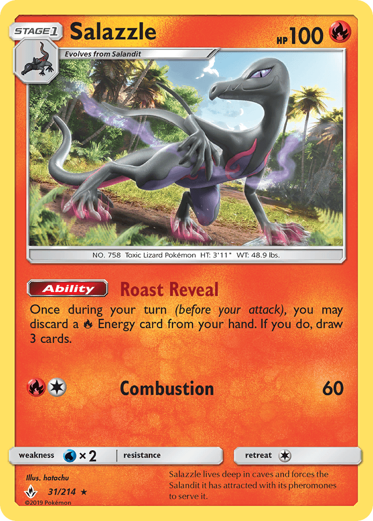 Salazzle [Reverse Holo]