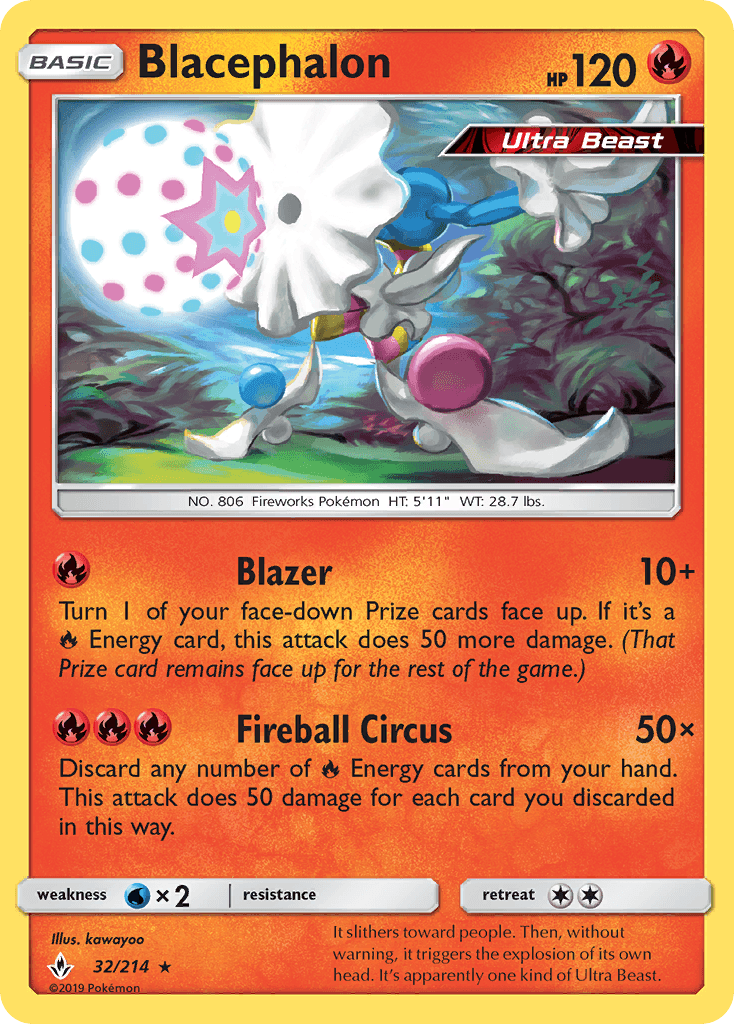 Blacephalon [Reverse Holo]