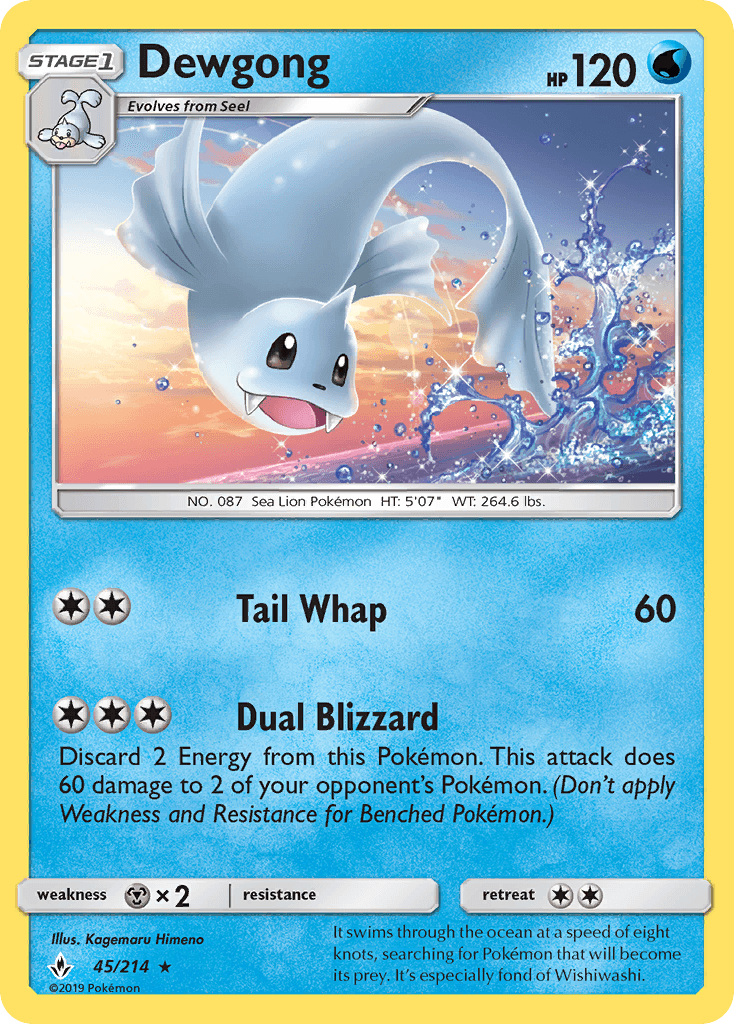 Dewgong [Reverse Holo]