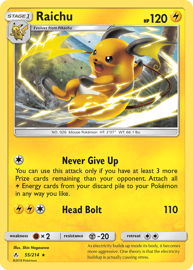 Raichu [Reverse Holo]