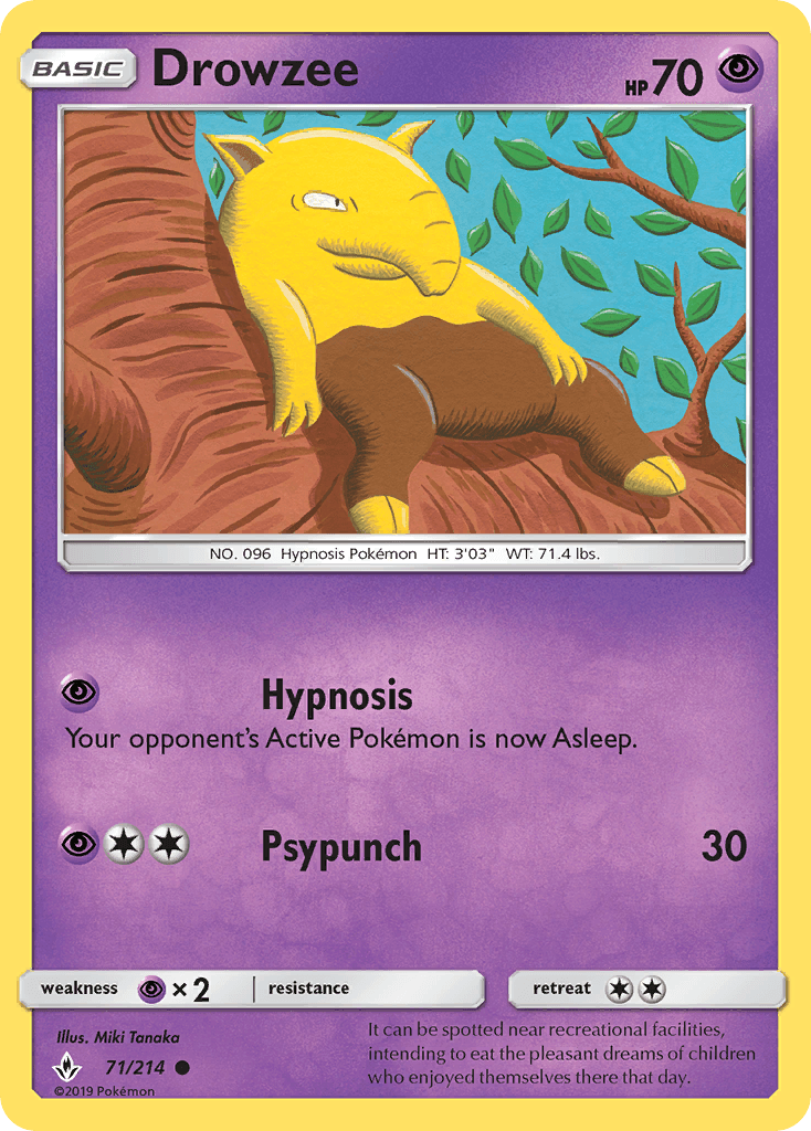 Drowzee [Reverse Holo]