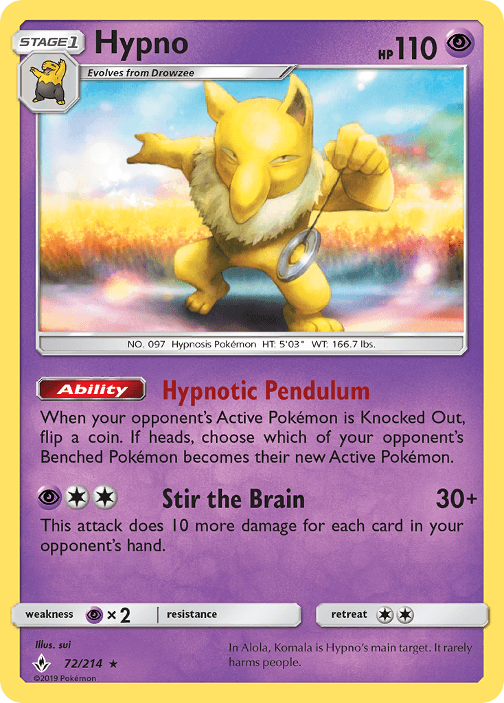 Hypno [Reverse Holo]