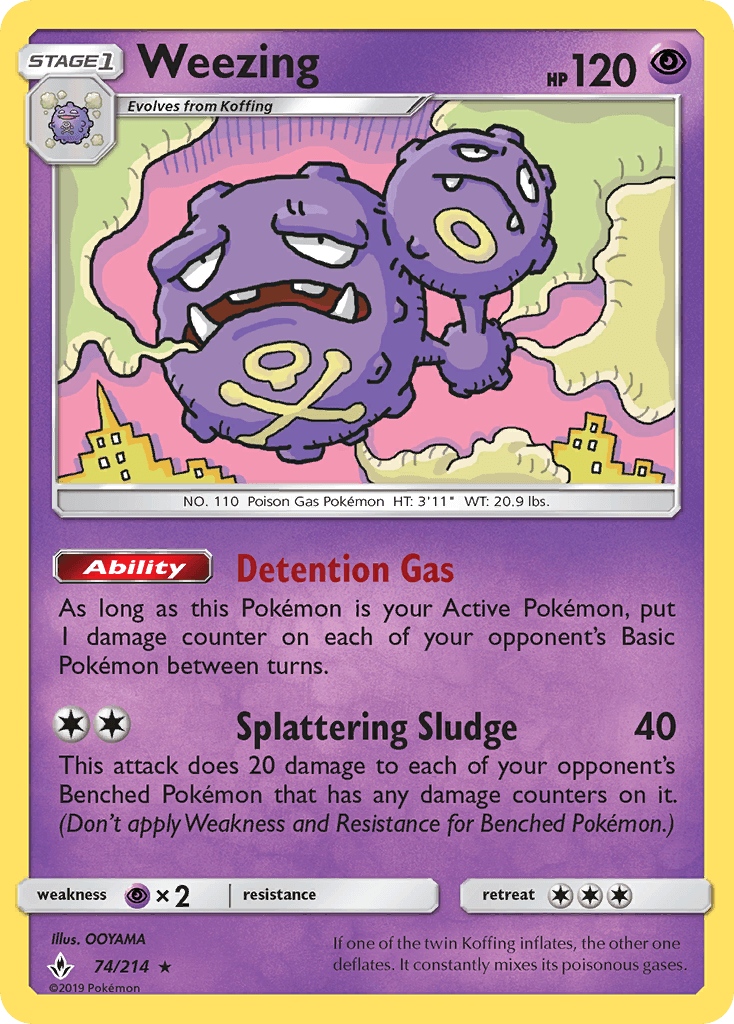 Weezing [Reverse Holo]