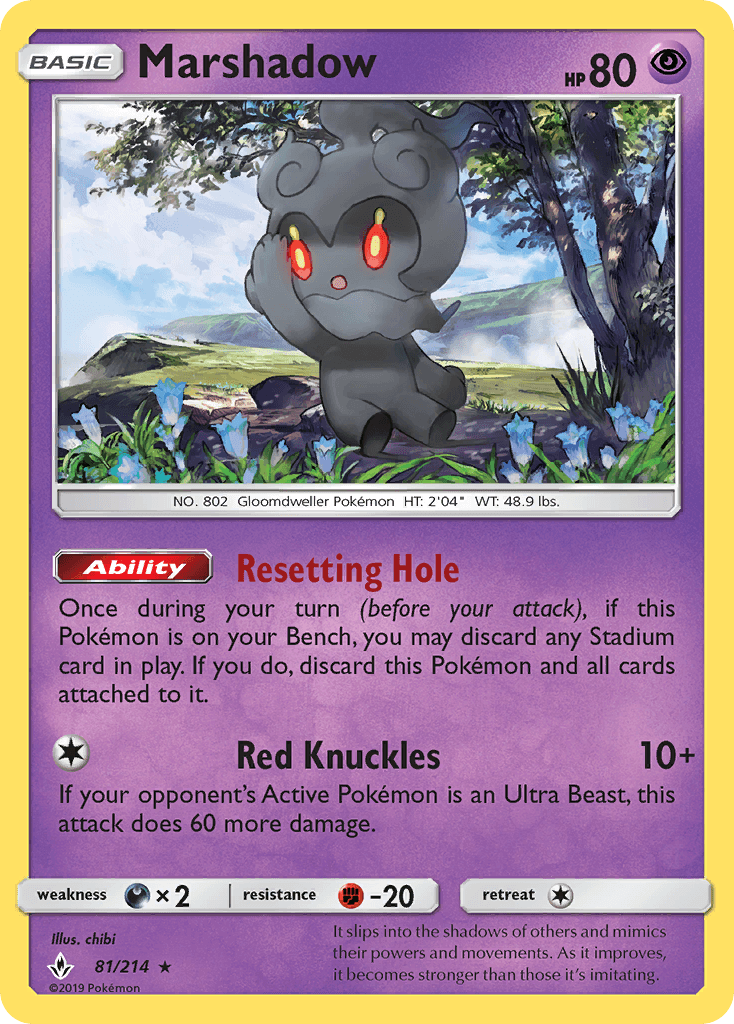 Marshadow [Reverse Holo]