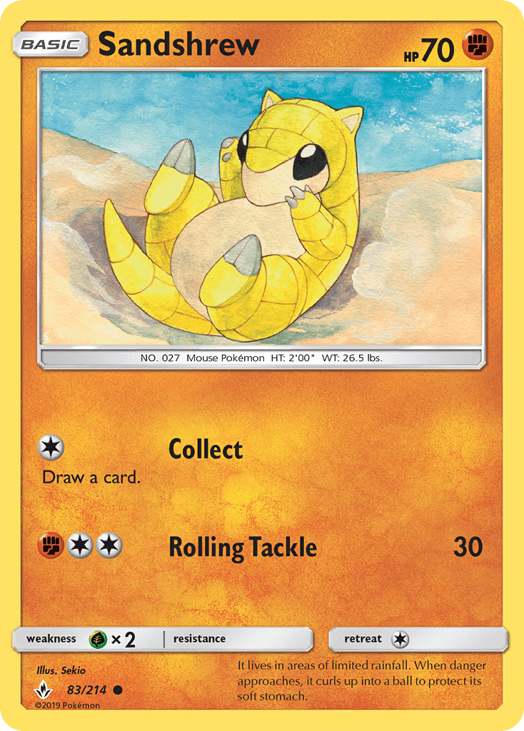 Sandshrew [Reverse Holo]