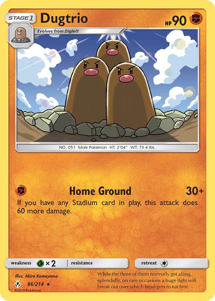 Dugtrio [Reverse Holo]