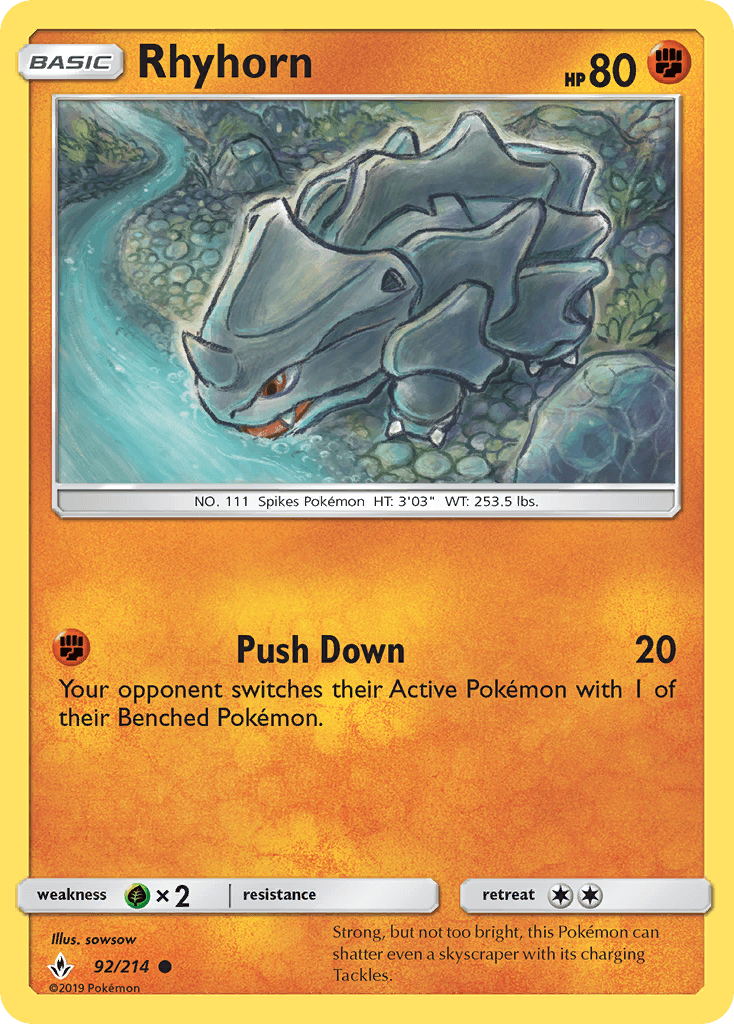 Rhyhorn [Reverse Holo]