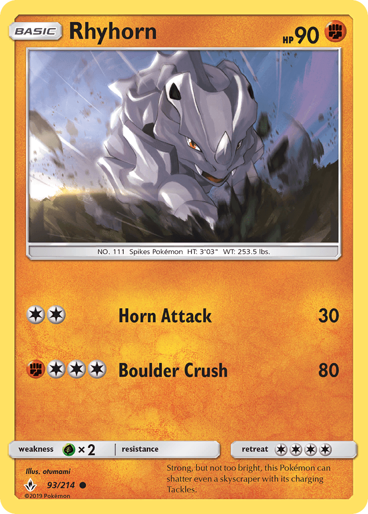 Rhyhorn [Reverse Holo]