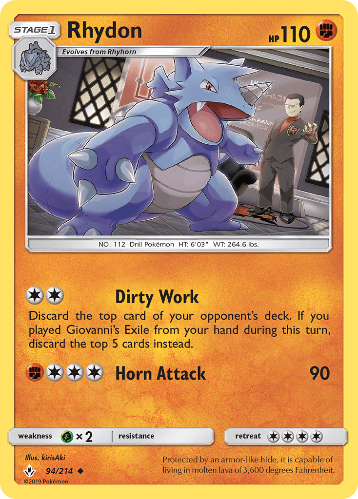 Rhydon [Reverse Holo]