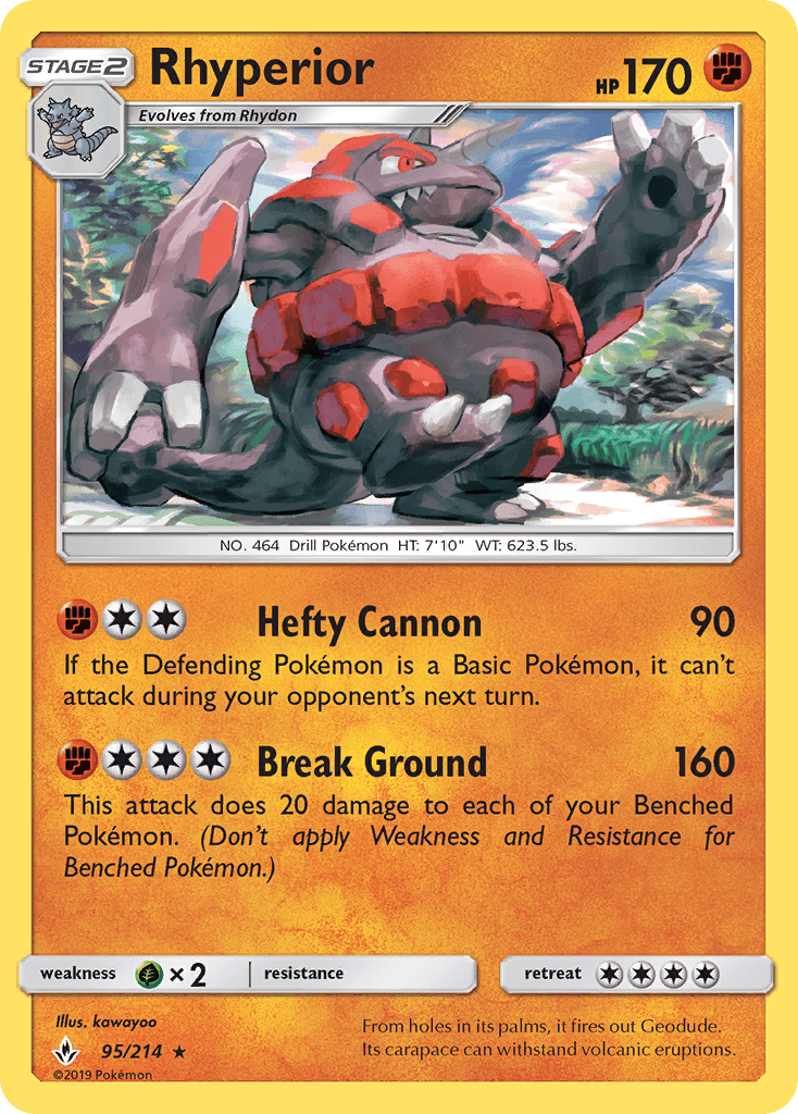 Rhyperior [Reverse Holo]