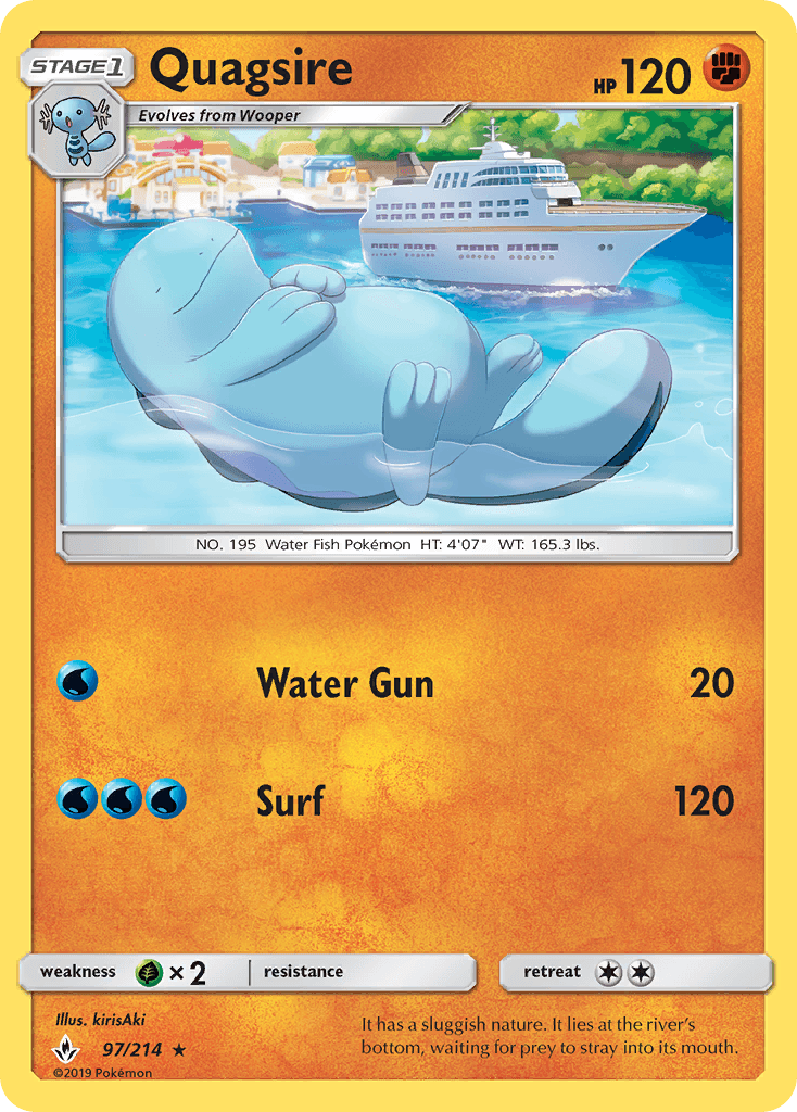 Quagsire [Reverse Holo]