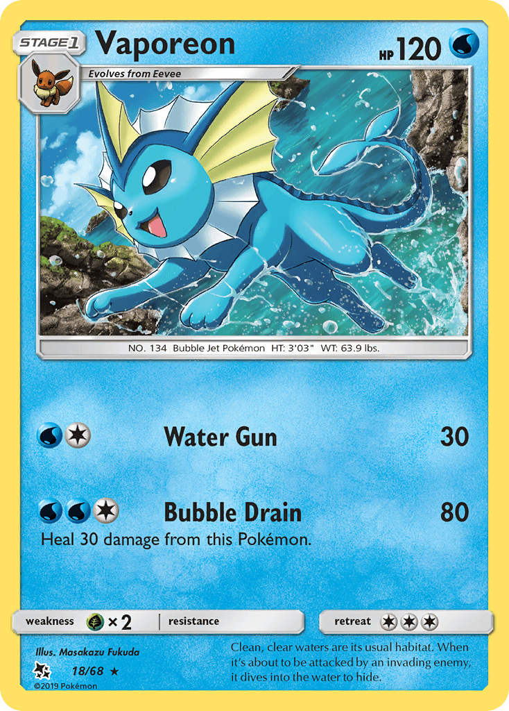 Vaporeon [Reverse Holo]