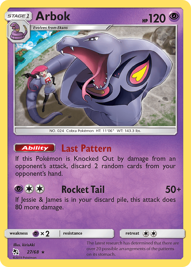 Arbok [Reverse Holo]