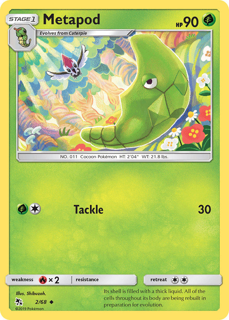 Metapod [Reverse Holo]