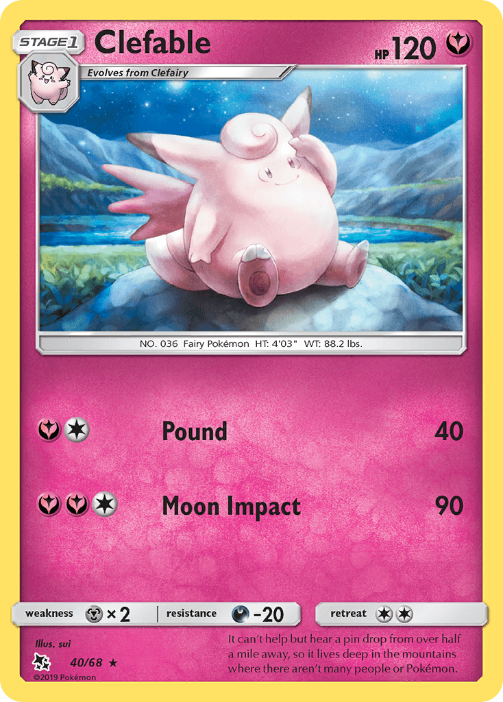 Clefable [Reverse Holo]