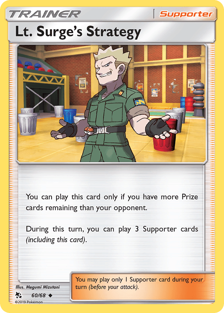 Lt. Surge's Strategy [Reverse Holo]
