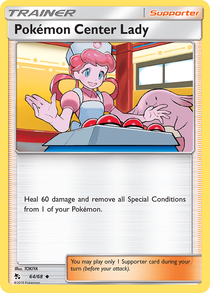 Pokémon Center Lady [Reverse Holo]