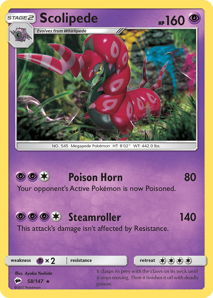 Scolipede [Reverse Holo]