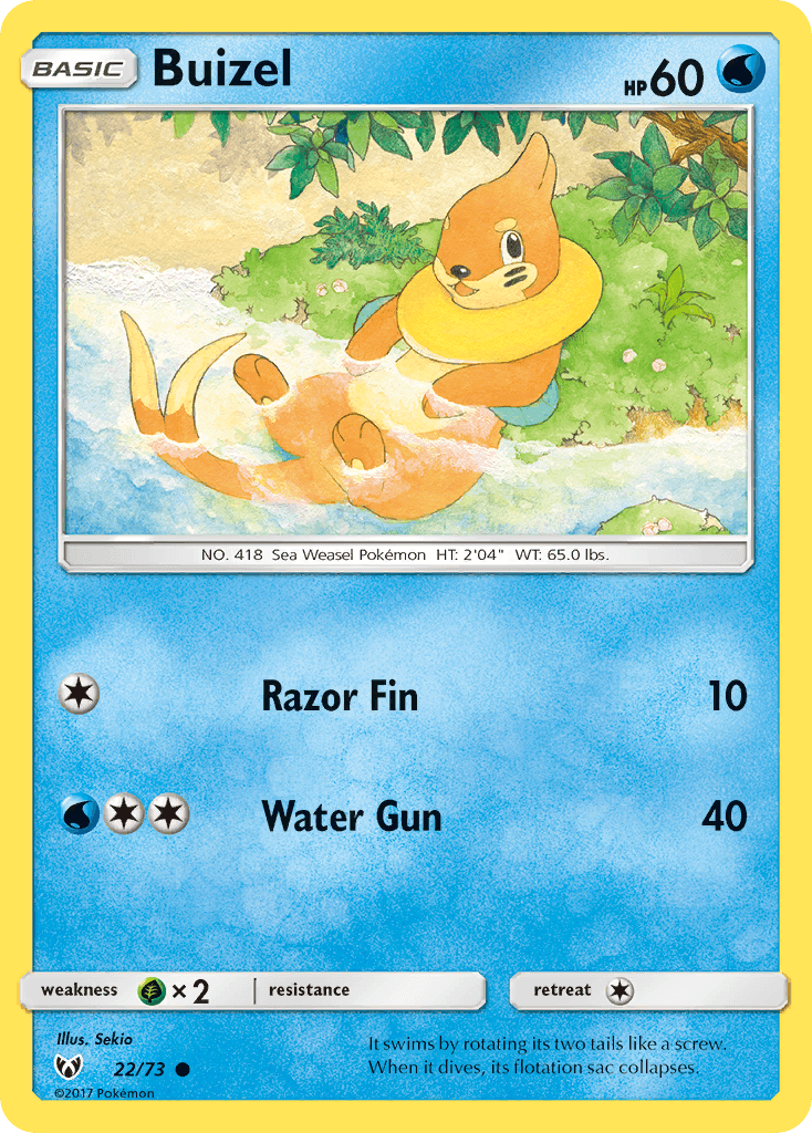Buizel [Reverse Holo]