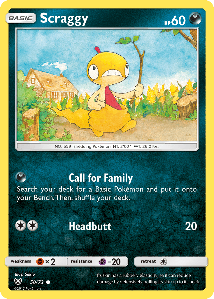 Scraggy [Reverse Holo]