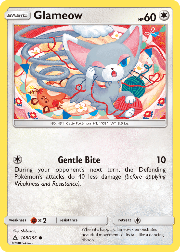 Glameow [Reverse Holo]