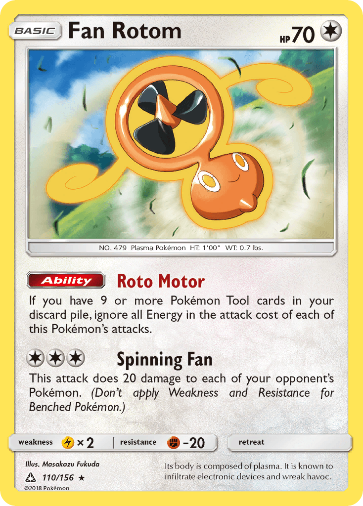 Fan Rotom [Reverse Holo]