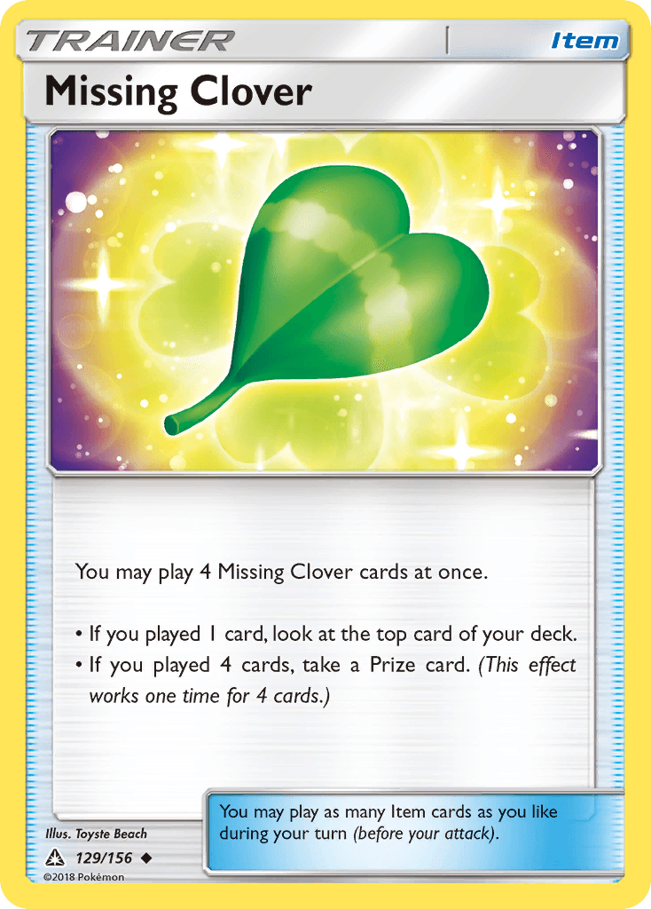 Missing Clover [Reverse Holo]
