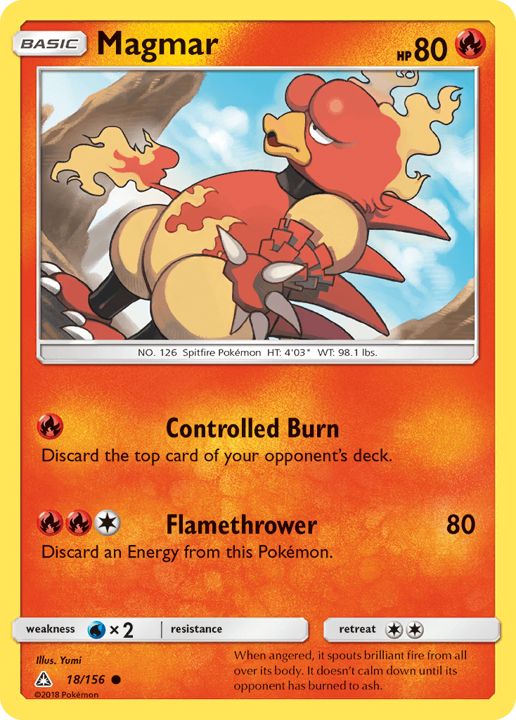 Magmar [Reverse Holo]