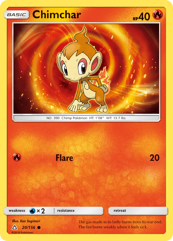 Chimchar [Reverse Holo]