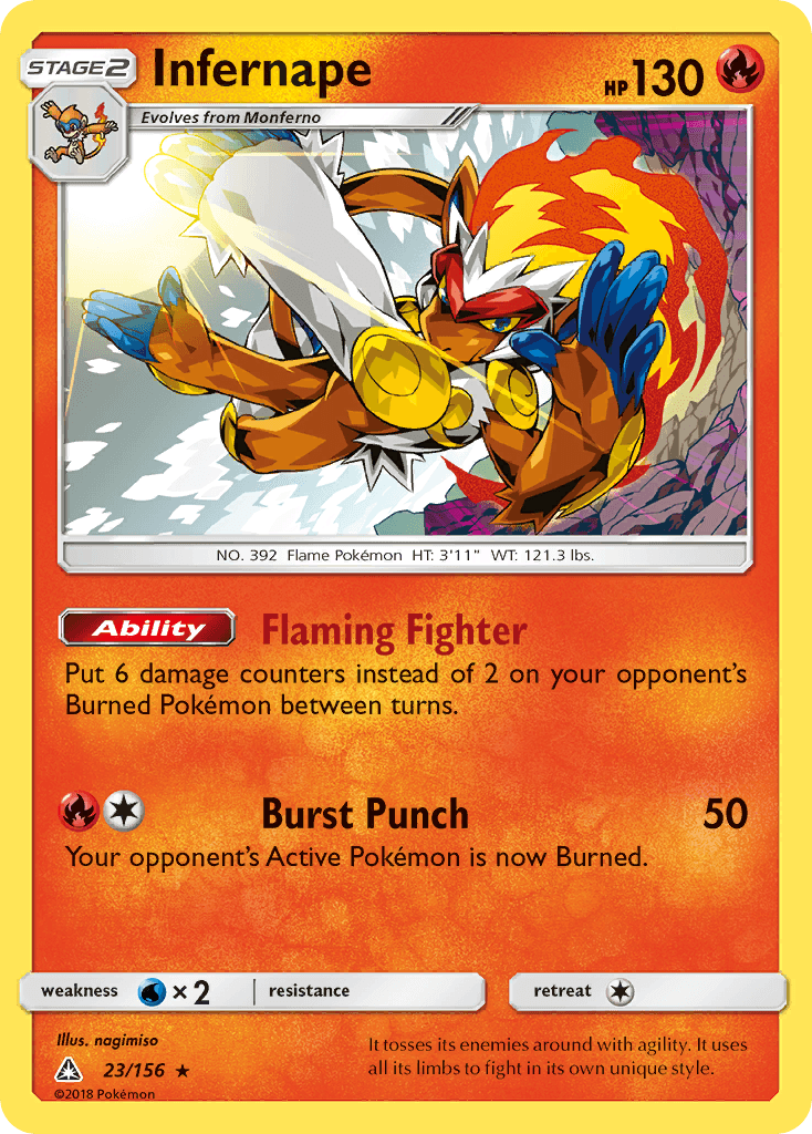 Infernape [Reverse Holo]