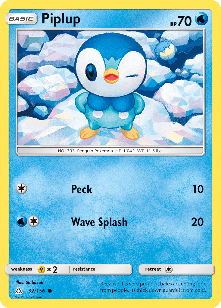 Piplup [Reverse Holo]